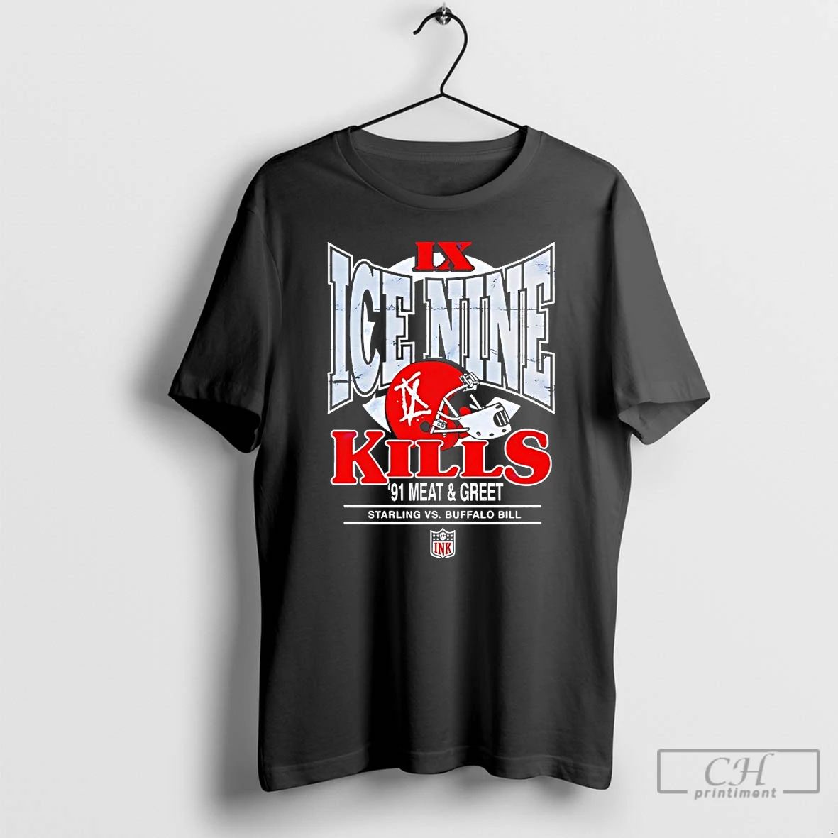 Classic Ix Ice Nine Kills 91 Meat And Greet Straling Vs Buffalo Bill T Shirts