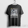 Classic The Dallas Cowboys 65th Anniversary 1960 2025 Player Signature Skyline T Shirts