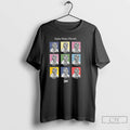 Classic Patta Many Moods Sad Happy Embarrassed Angry Hopeful Confused Hungry Tired Grumpy T Shirts