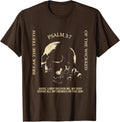 Psalm 3:7 Vintage Christian Religious Bible Verse Unisex T-Shirt