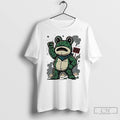 Classic Rage Against The Machine Cartoon Frog Resistance T Shirts