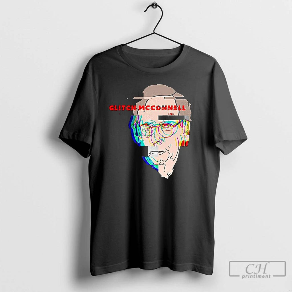 Classic Mitch Mcconnell Glitch Politician T Shirts