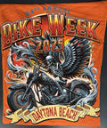 Bike Week Daytona Beach 2025 XL Long Sleeve T-Shirt