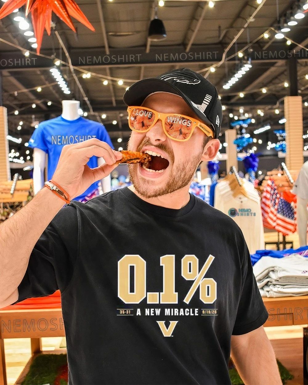 Vanderbilt Commodores The 0.1% Chance Miracle 35 31 shirt