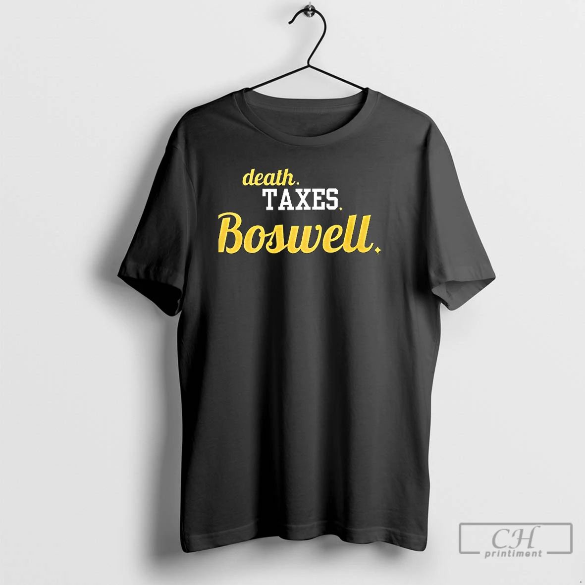 Classic Boswell Guaran Pittsburgh Football Death Taxes Boswell T Shirts