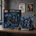 Detroit Lions Horror Collector Series Halloween Building Brick Set