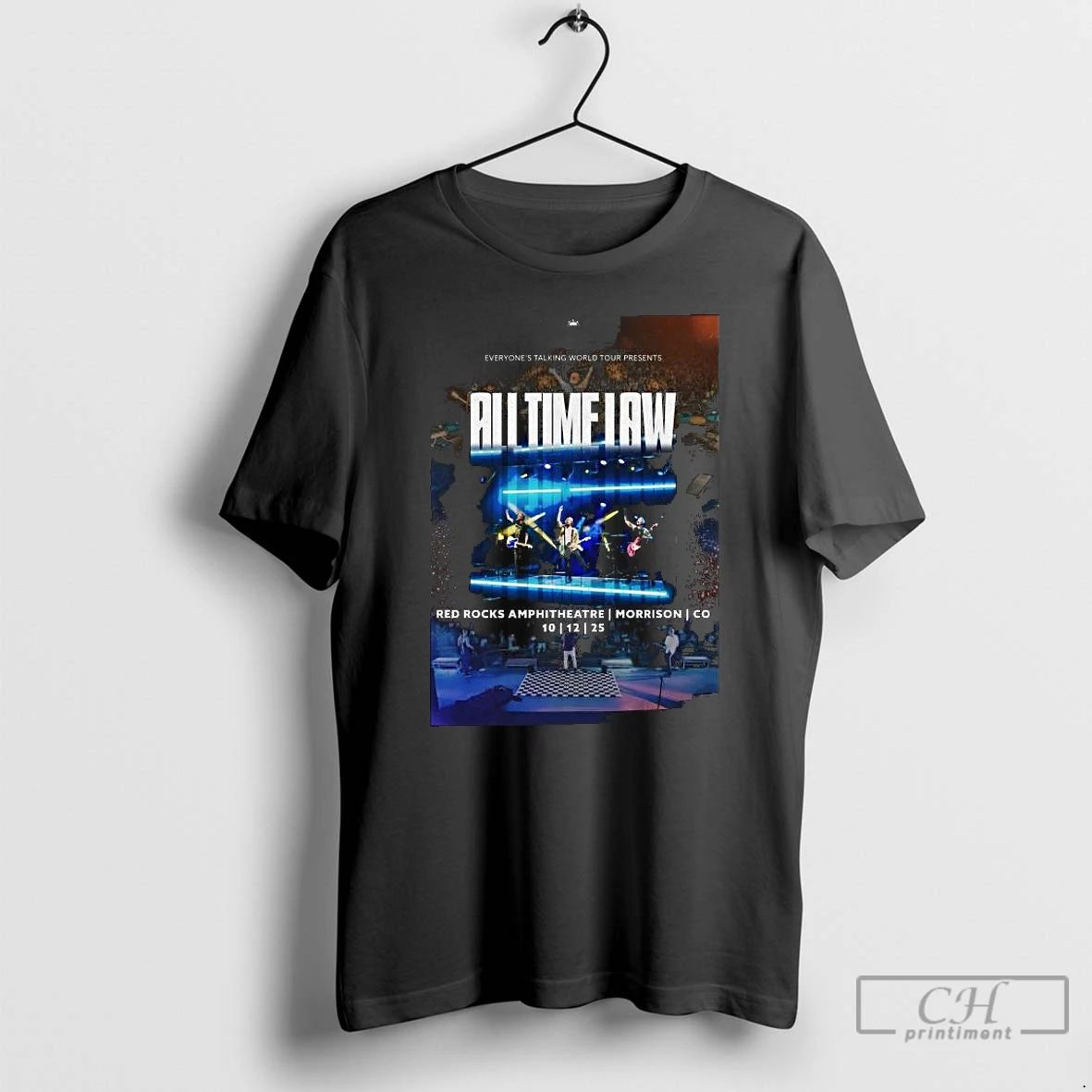 Classic All Time Low Red Rocks Amphitheatre Show On October 12 2025 Long Sleve