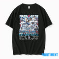 Los Angeles Dodgers Back 2 Back 2024 2025 National League Champions Signature Tshirts Sweater