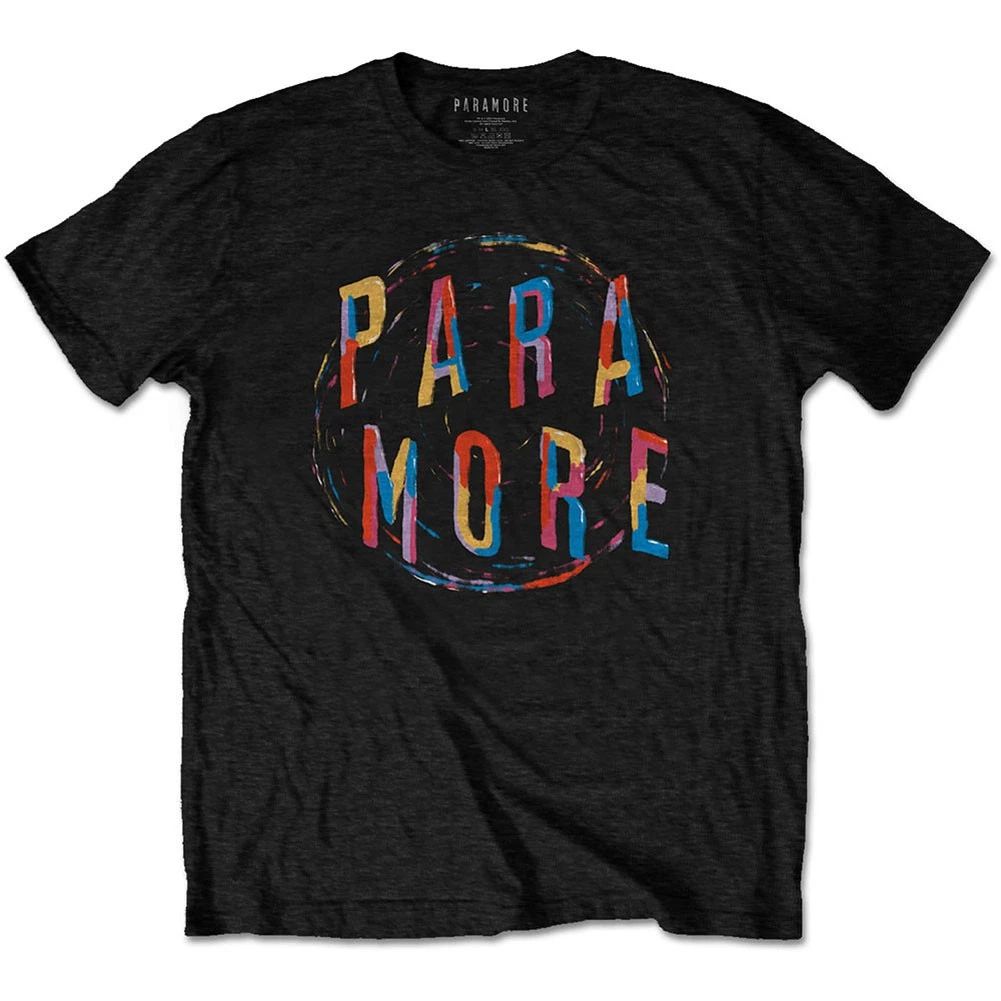 Men's Paramore Spiral Slim Fit T-shirt X-Large Black