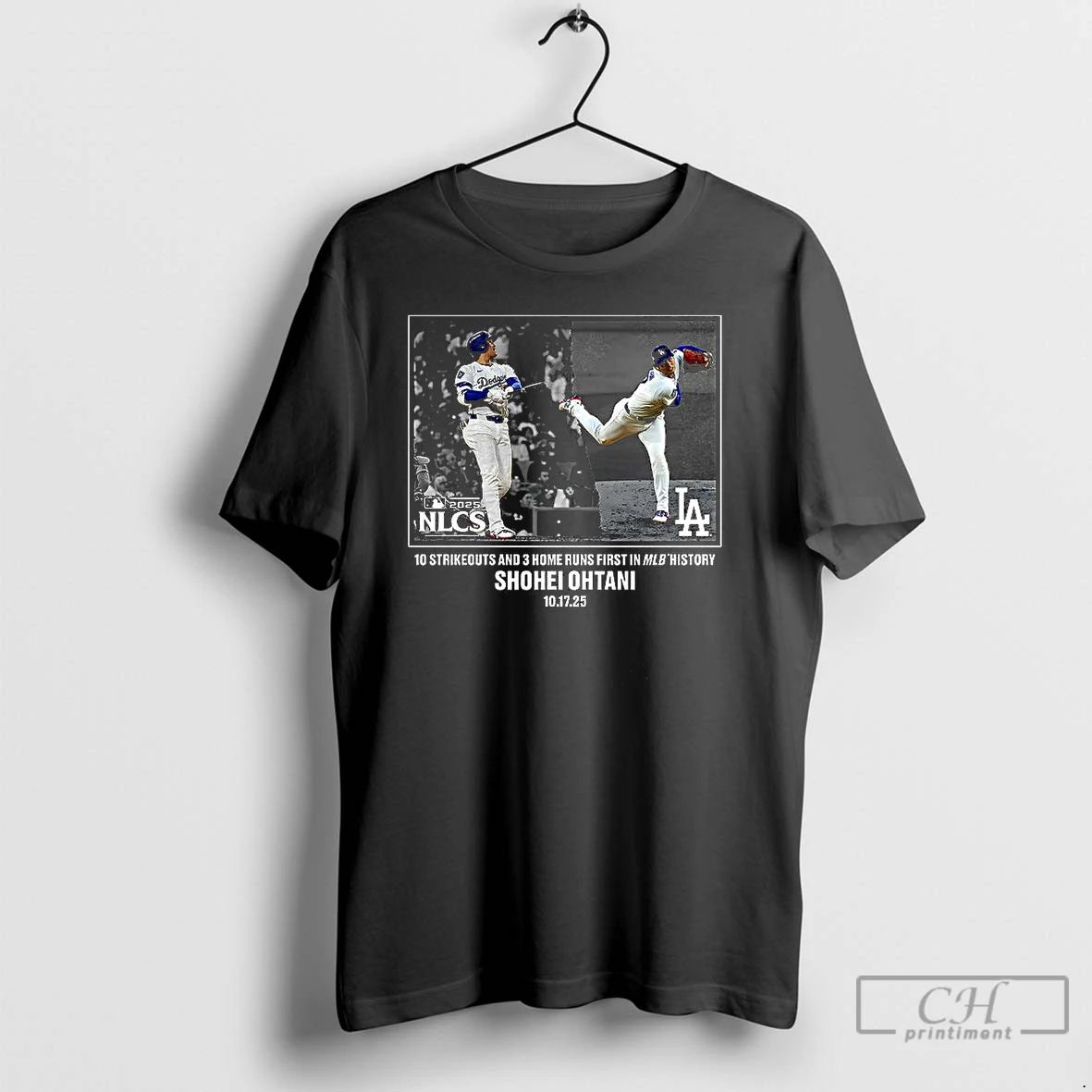 Classic Shohei Ohtani Los Angeles Dodgers 2025 Nlcs 10 Strikeouts And 3 Home Runs First