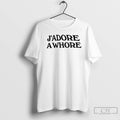 Premium Russell Tovey Wearing Jadore A Whore Style T Shirts