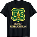 Bigfoot Research Team Funny T-Shirt T-Shirt