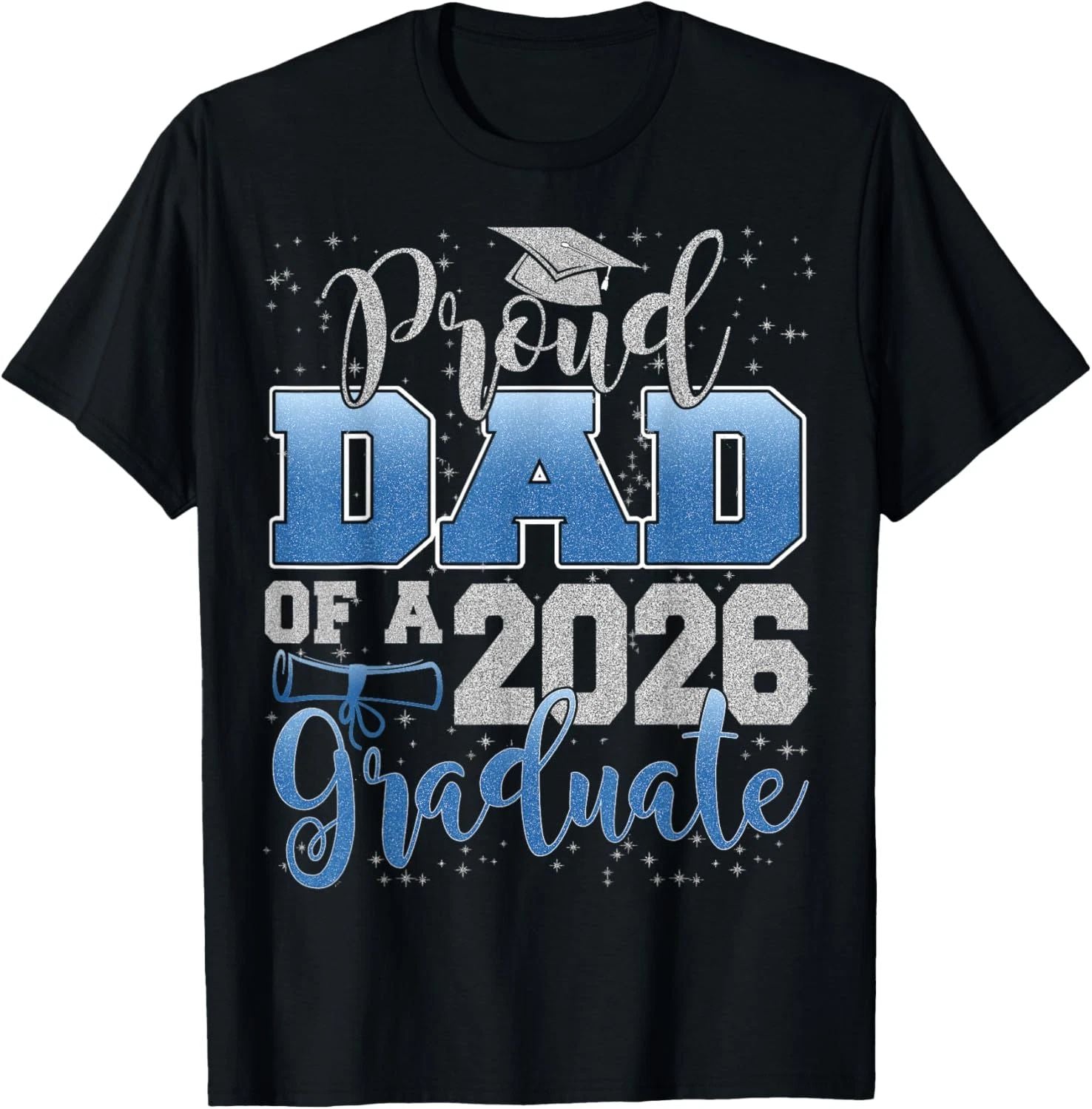Proud Dad of a Class of 2026 Graduate Senior Graduation T Shirt