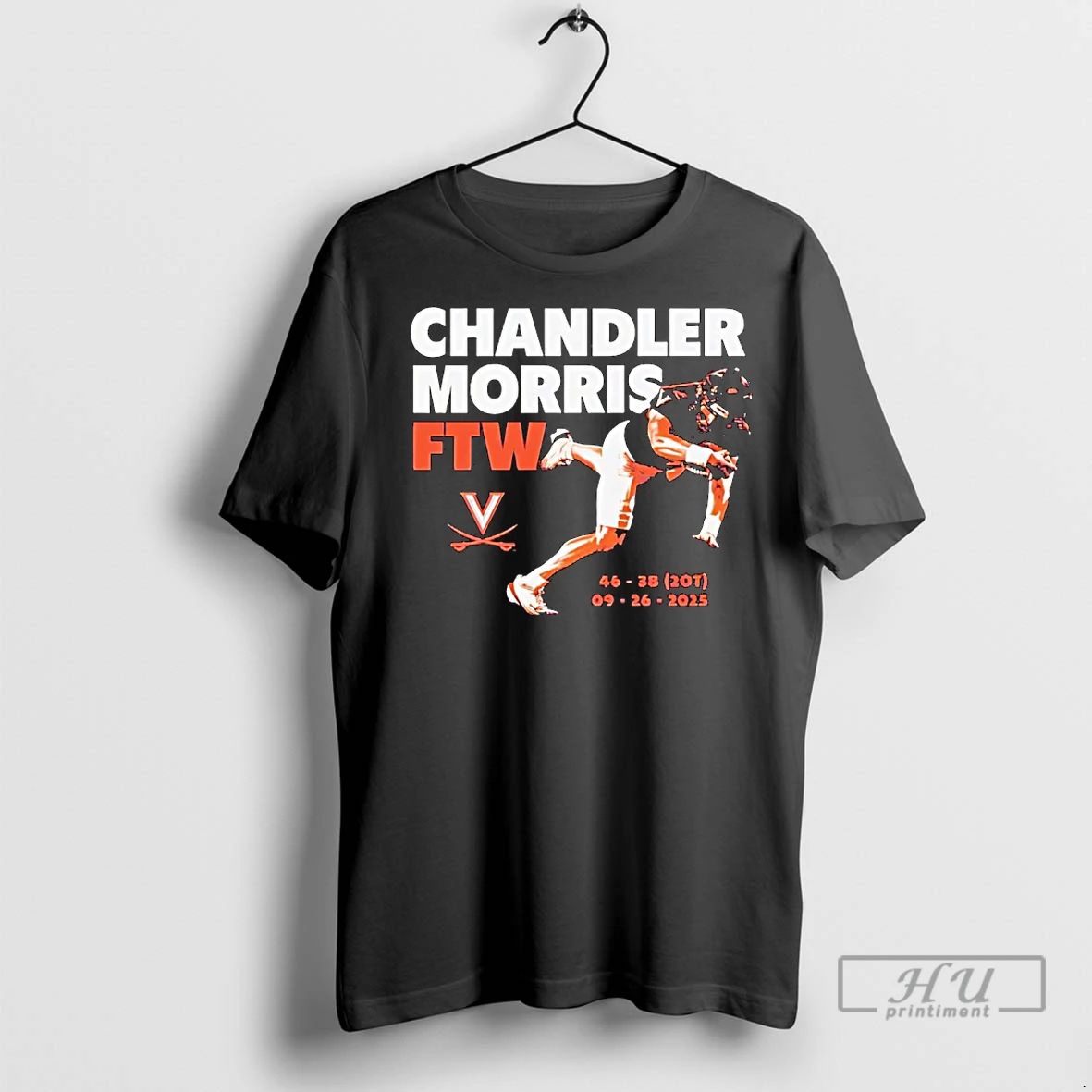 Officials Chandler Morris Ftw Moment 2025 Virginia Cavaliers T Shirts