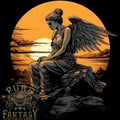A Fallen Angel Sunset Fantasy Mens Light Cotton T-Shirt