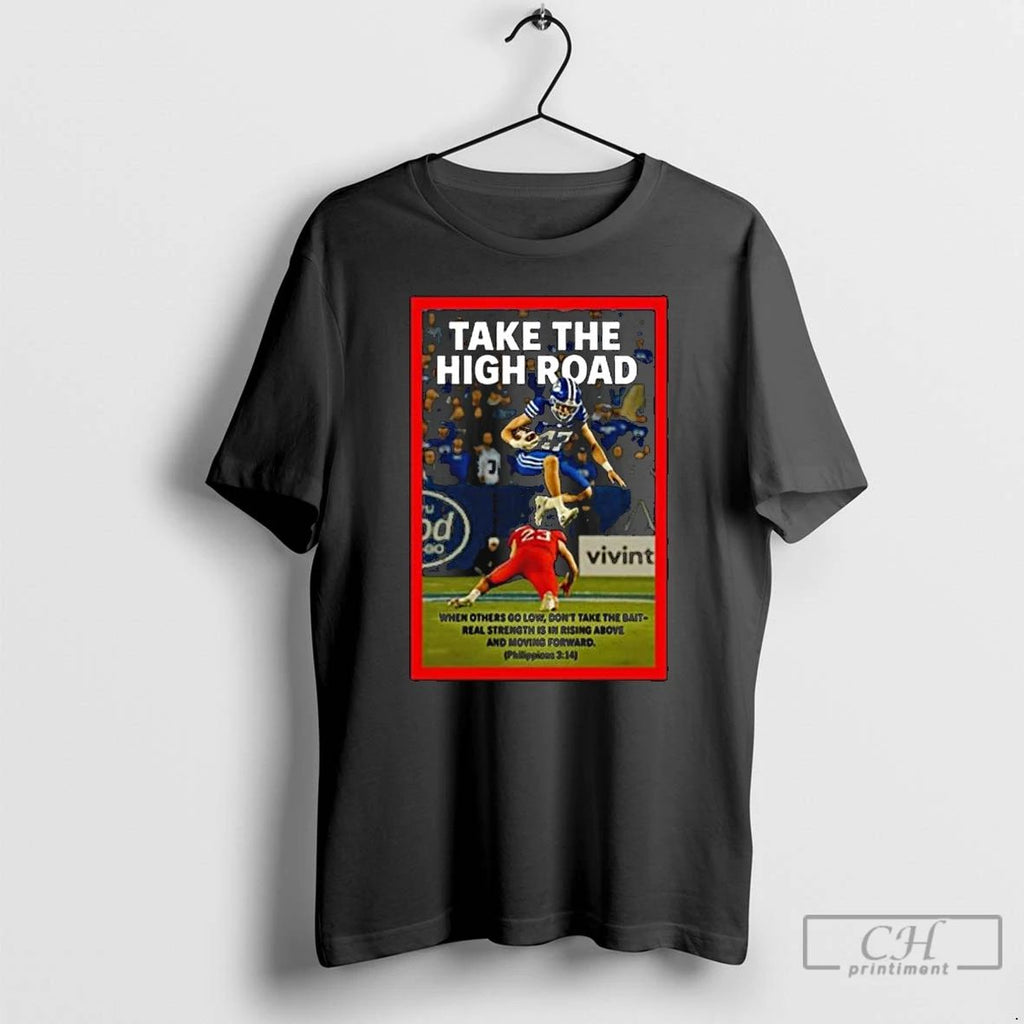 Classic Take The High Road Philippians 3 14 Long Sleve T Shirts