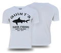 Noble House Shark Fishing T-Shirt Cotton White New