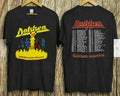 Dokken Tshirt 1985 Under Lock And Key T Shirt, Music 2 sided shirt