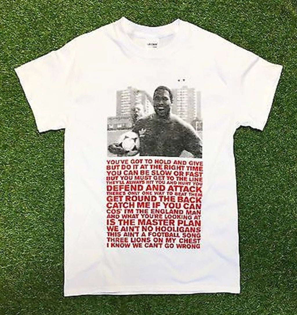 World In Motion T Shirt Its Coming Home Cult John Barnes England Football 1990