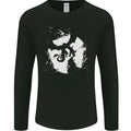 Dragon Moon Fantasy Mens Long Sleeve T-Shirt