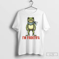 Classic Portland Freedom Frog Im Frogtifa Anti Ice Resistance T Shirts