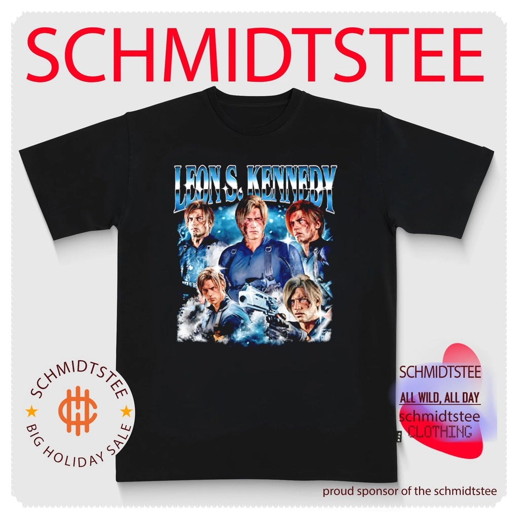 Leon S. Kennedy Capcom’s Resident Evil video game graphic shirt