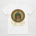 Plant Power Good Vibes T-Shirt Vintage Retro 70s Boho Hanging Plant Lover Tee Gi