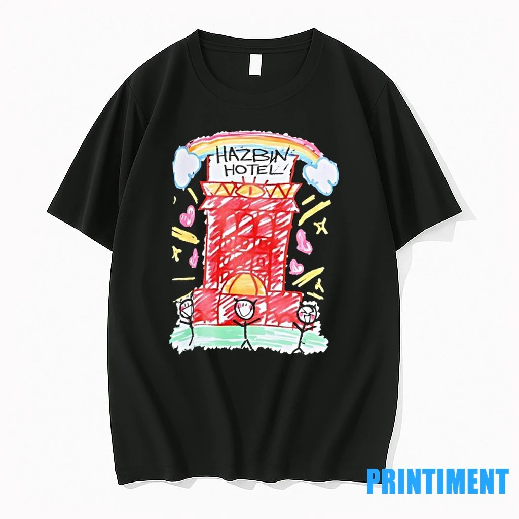 Hazbin Hotel Rainbow Drawing Tshirts Sweater