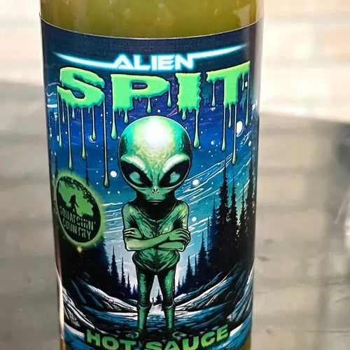 Alien Spit Jalapeno Hot Sauce (CASE/24)