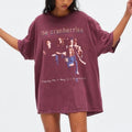 The Cranberries rock band tour short sleeve maroon color Shirt VK10536