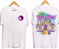 T C Surf Challenge Retro 80s Designs T-shirt White 2 sides Tshirt new