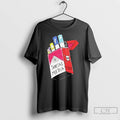 Premium Social Media Cigarette Warning Pack T Shirts