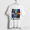 Classic Coraline Jones Animated Film Characters Halloween T Shirts