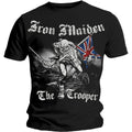 Iron Maiden The Trooper Steve Harris Backprint Official Unisex T-Shirt