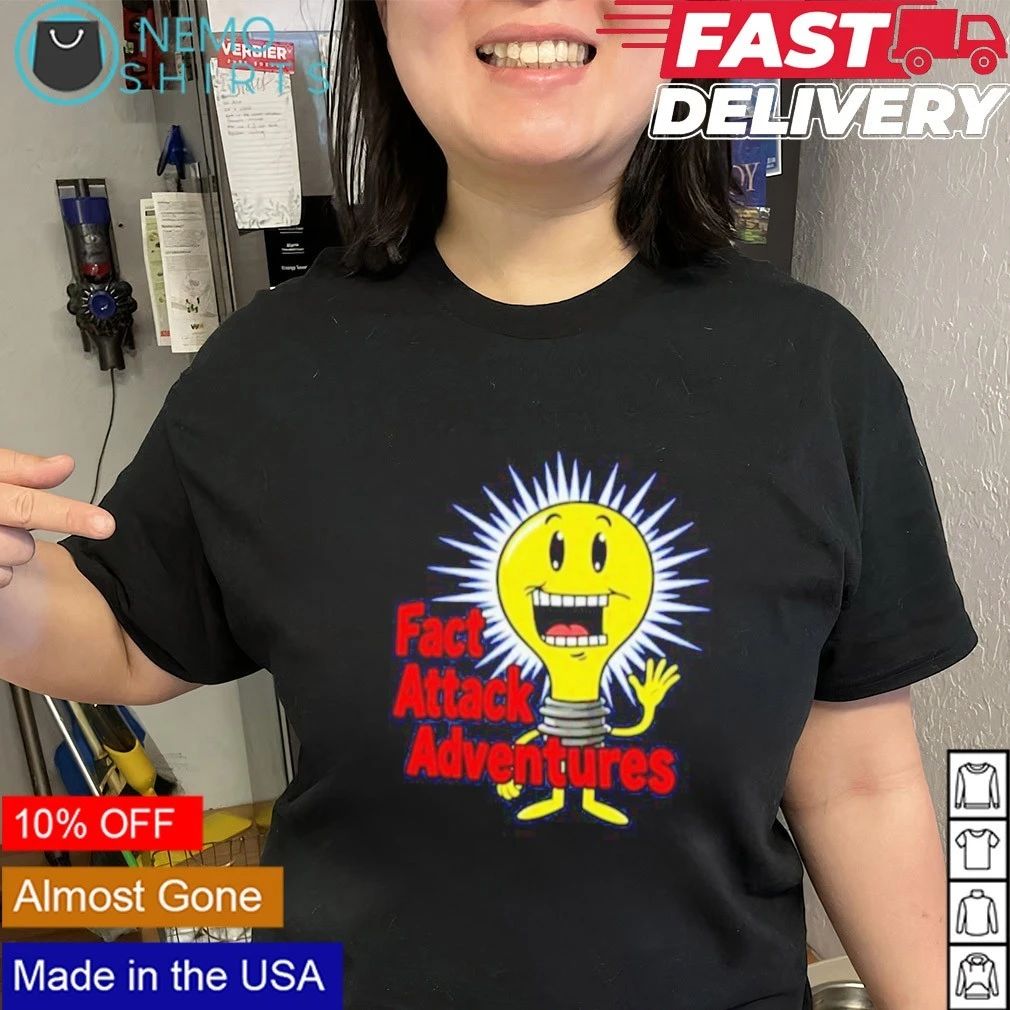 Fact Attack Adventures shirt