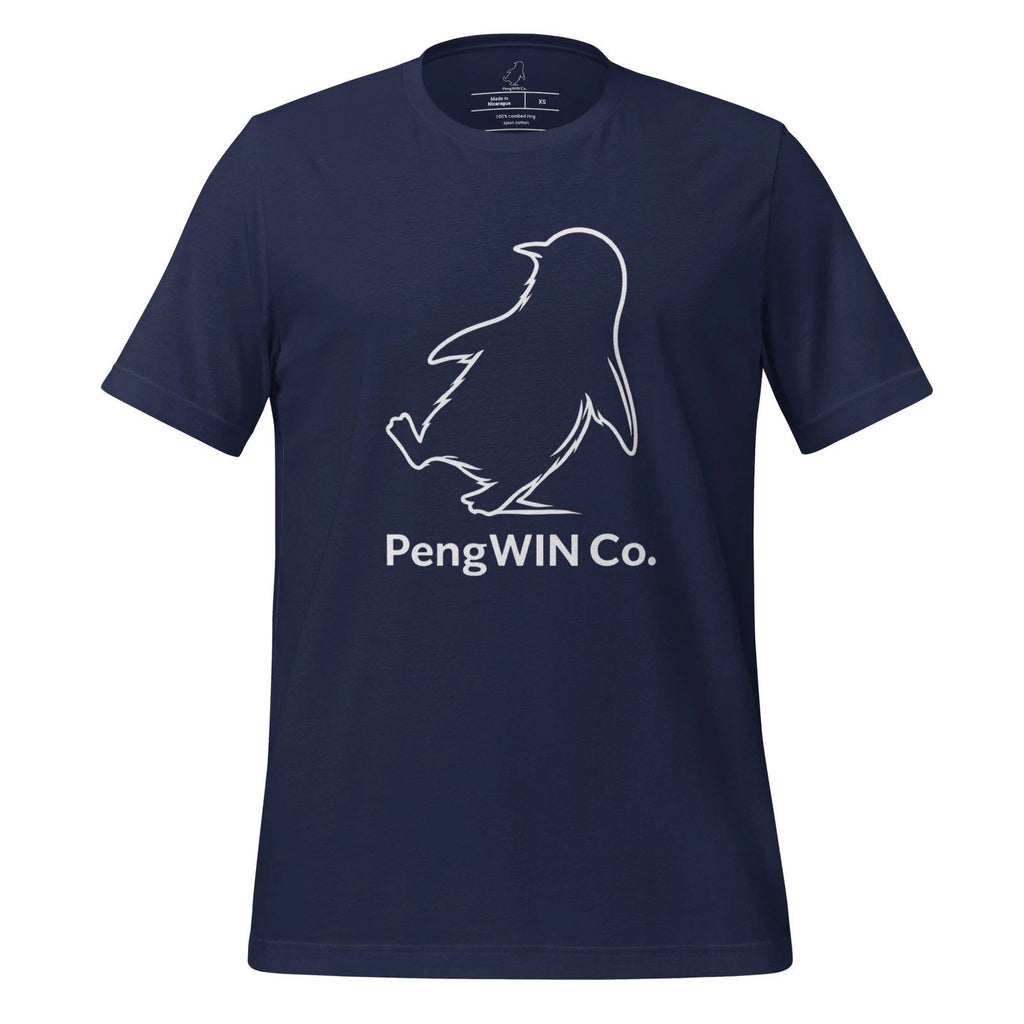 PengWIN Co. Logo T-Shirt Minimal Premium Brand Graphic Tee Unisex Cotton Apparel