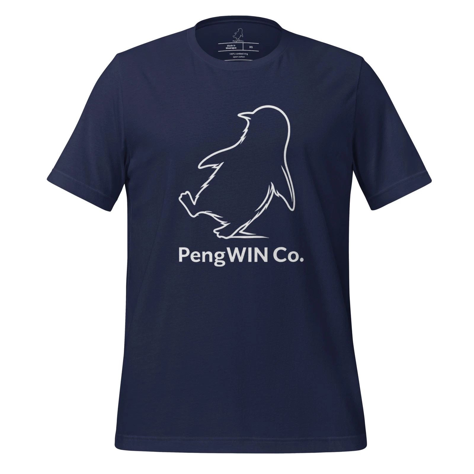 PengWIN Co. Logo T-Shirt Minimal Premium Brand Graphic Tee Unisex Cotton Apparel