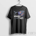 Classic Spooky But Safe Halloween 2025 Long Sleve T Shirts Hoodie Longsleeve