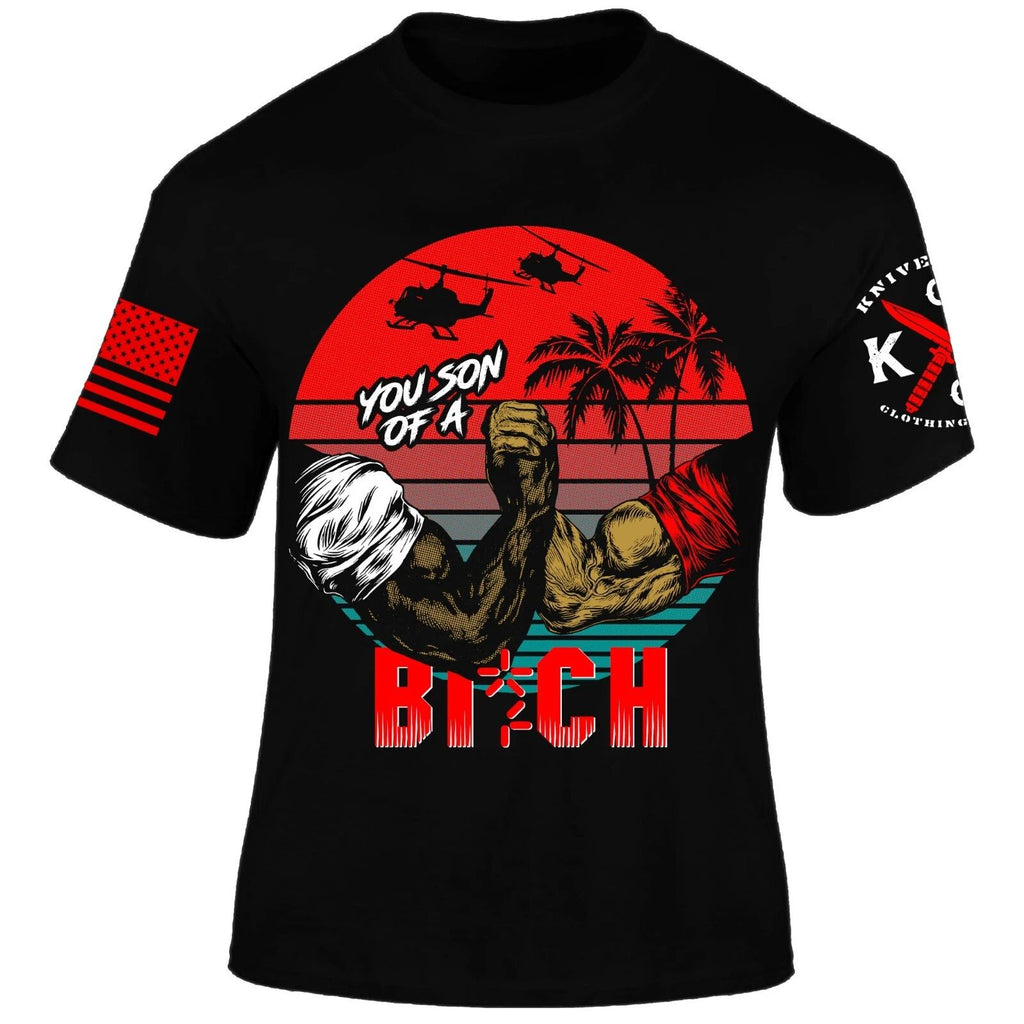 Val Verde Handshake T-Shirt I Son of a Bi*ch I Predator I 1987 I Dutch I Dillon