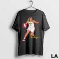 Original Indiana Fever Kelsey Mitchell Superstar Pose Signature