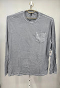 Johnnie O Brennan T-Shirt Mens 3XL Steel Gray Long Sleeve Crew Neck JMLT2190 NWT