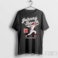 Premium Johnny Bench Hall Of Fame Class Of 1989 Signature Graphic T Shirts