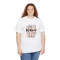 Home Is Where The Dogs Are T-Shirt – Funny Puppy Lover Paw Print Tee