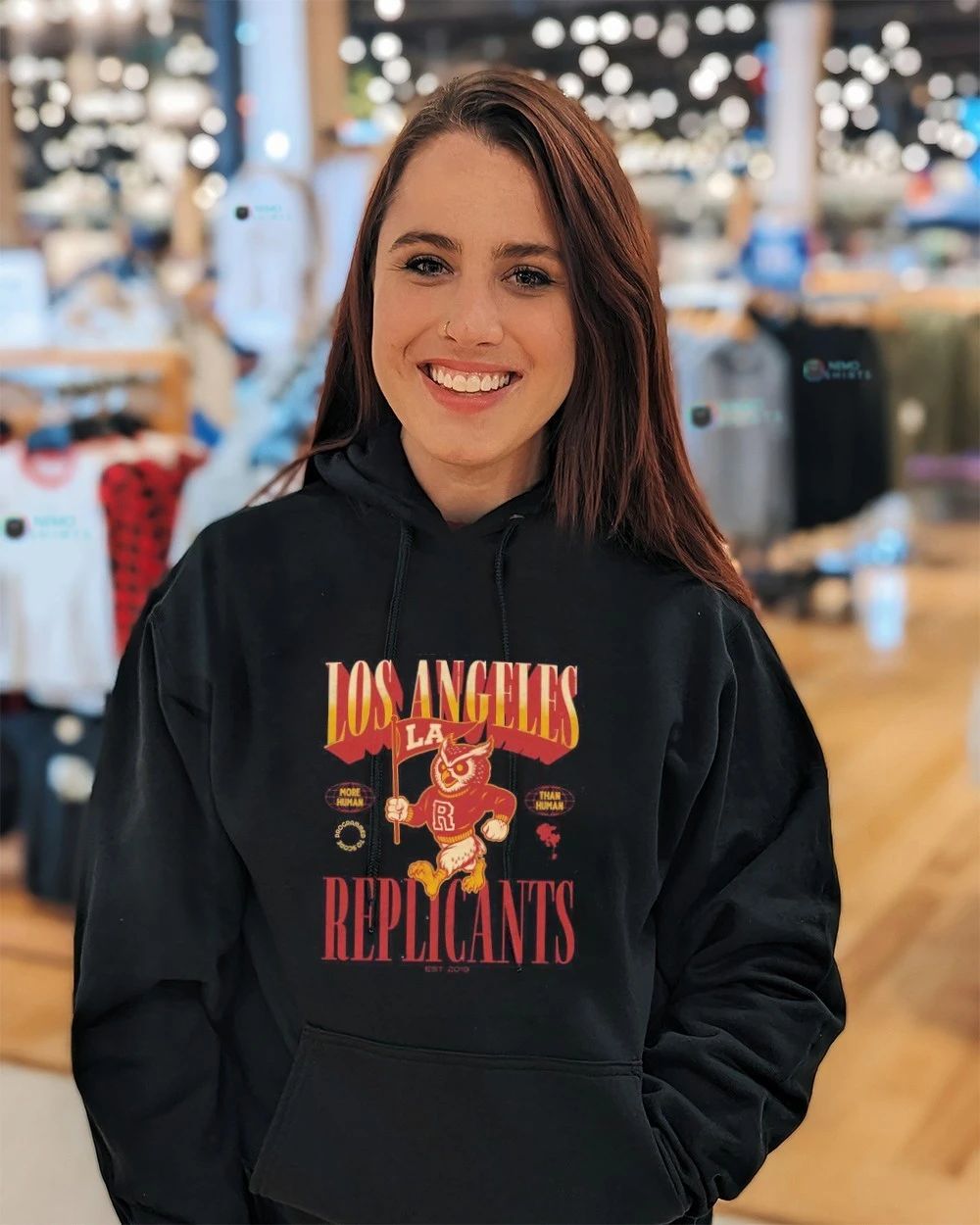 Los Angeles Replicants More Human Than Human Retro Mascot shirt