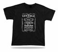 Printed T shirt tee star is born 1946 happy birthday present gift idea original