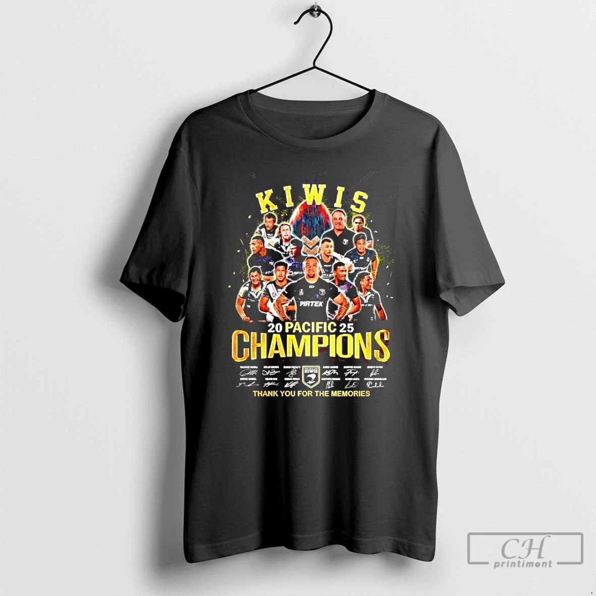 Premium Kiwis 2025 Pacific Champions Thank You For The Memories T Shirts