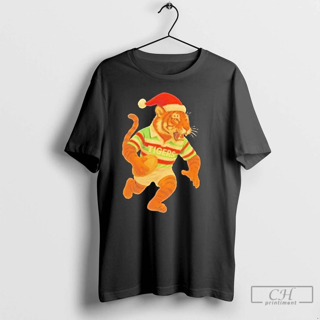 Classic Leicester Tigers Mascot Christmas T Shirts