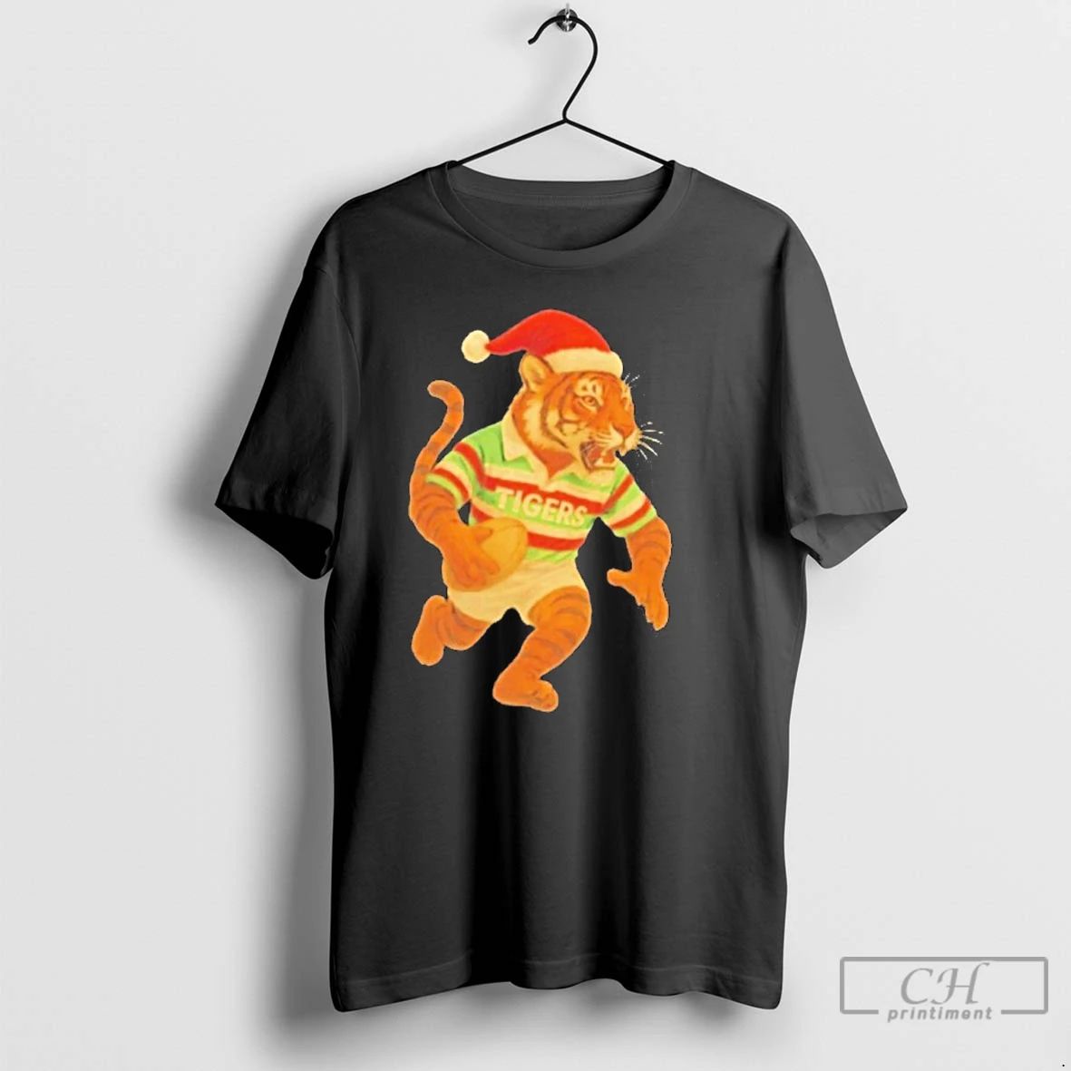 Classic Leicester Tigers Mascot Christmas T Shirts
