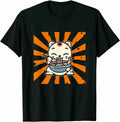 Ramen Cat Kawaii Anime Noodles Hashi Japanese Manga T-Shirts Cotton