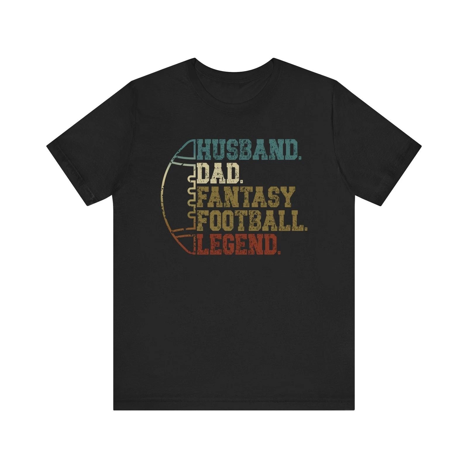 Fantasy Football Legend Tee, Husband Dad Shirt, Unisex Football T-Shirt, Sports